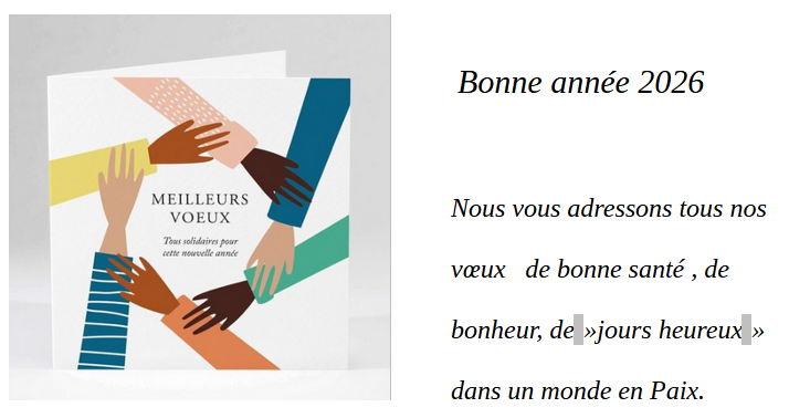 Bonne année 2026